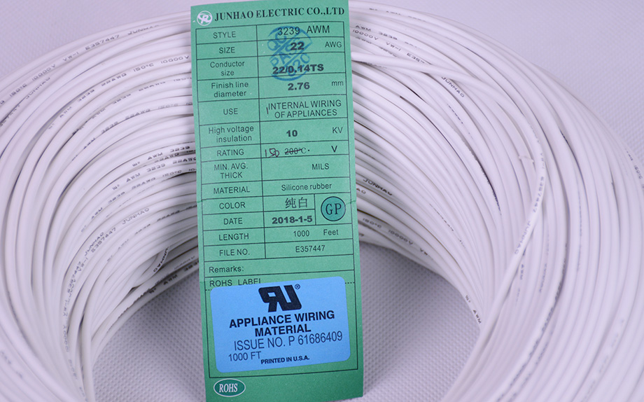 UL3239-22AWG��ѹ�轺���߲�Ʒͼ